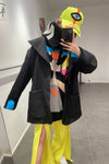 Walter Van Beirendonck Super Walter Knit sweater (led) AW22-23 5007 (A) Black